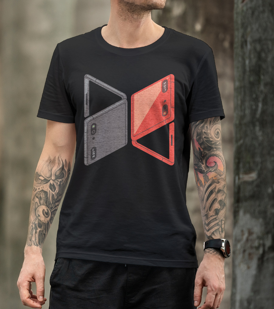 MKBHD Merch 3.2.1 Custom Foldable Phone T-Shirt
