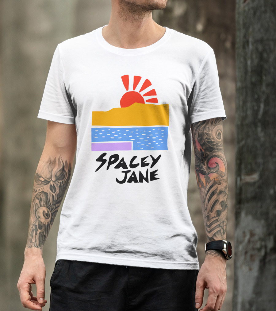 Spacey Jane Store Sun And Waves Retro T-Shirt