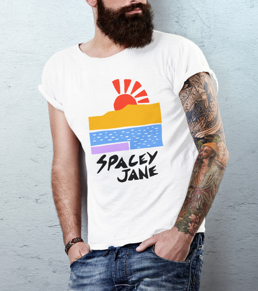 Spacey Jane Store Sun And Waves Retro T-Shirt