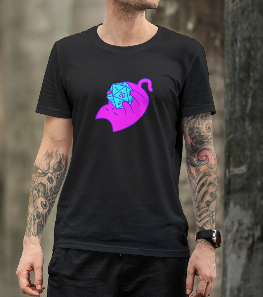 Sodapoppin Merch D20 Gaming Ghost T-Shirt