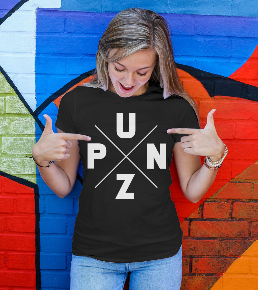 Punz Store PUNZ Diagonal Cross T-Shirt