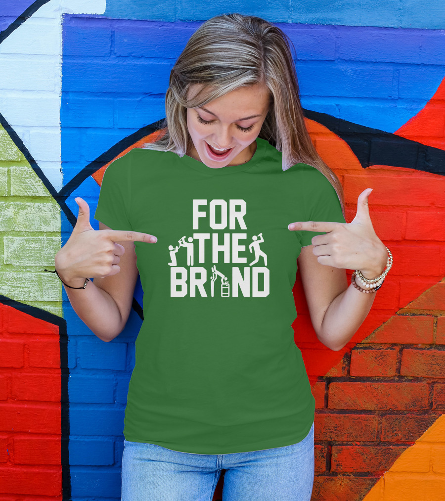 FOR THE BRAND Fans Drinking Golf Silhouette Activity T-Shirt