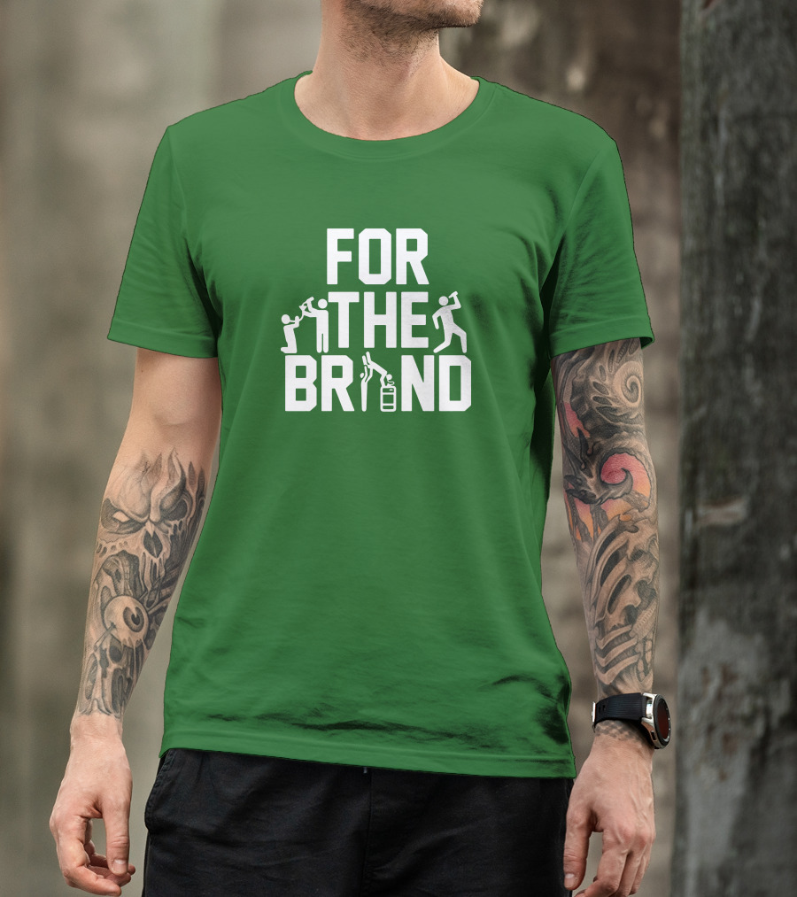 FOR THE BRAND Fans Drinking Golf Silhouette Activity T-Shirt