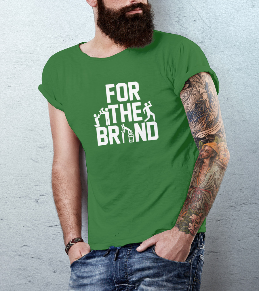 FOR THE BRAND Fans Drinking Golf Silhouette Activity T-Shirt