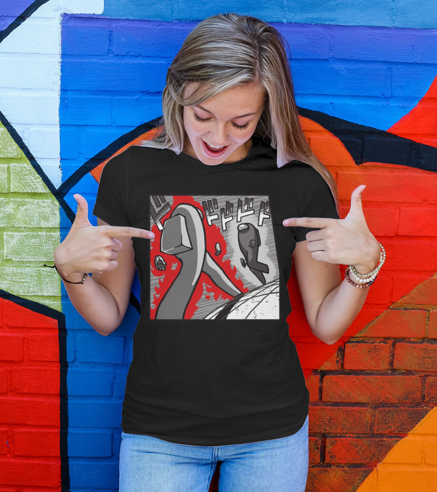 Shop Among Us JoJo Parody Manga T-Shirt