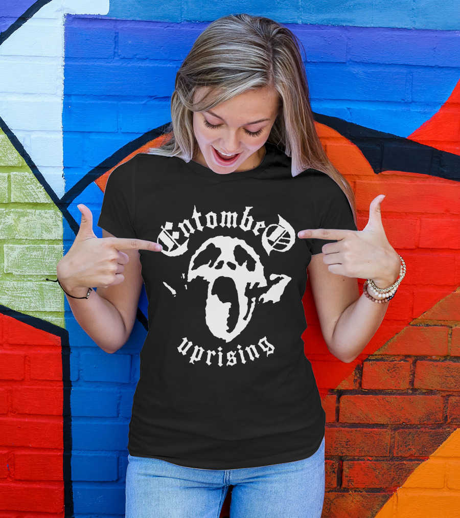 Entombed Uprising Skull T-Shirt