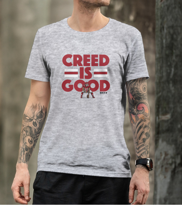 Creed Is Good NFLPA Player Football T-Shirt