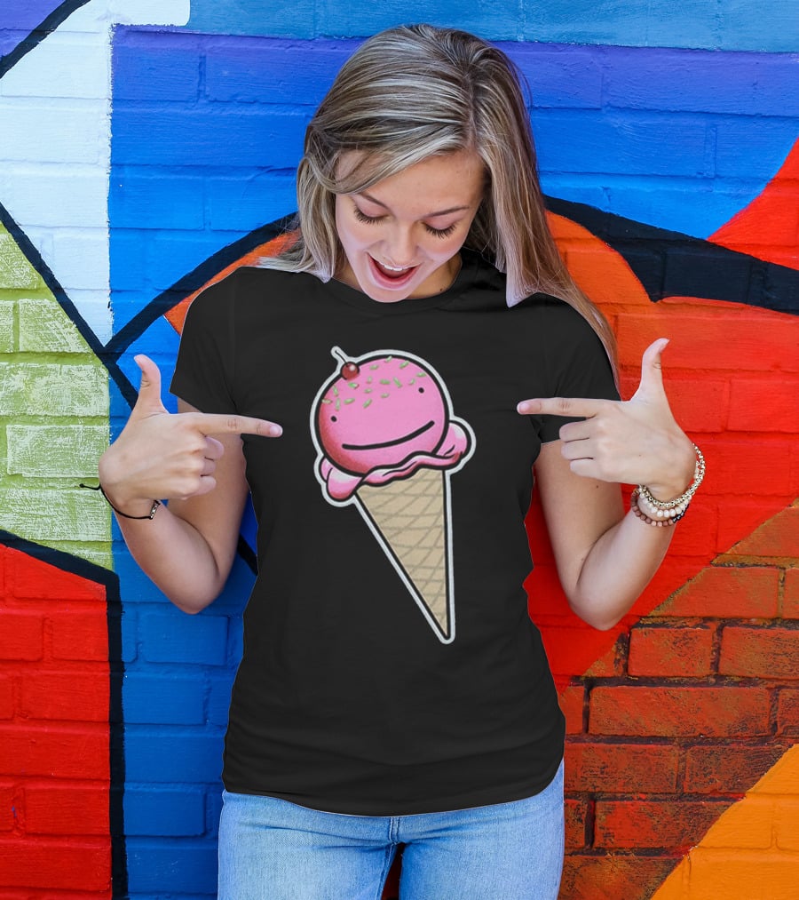 DREAM 14 MILLION PINK ICE CREAM FLEECE T-Shirt