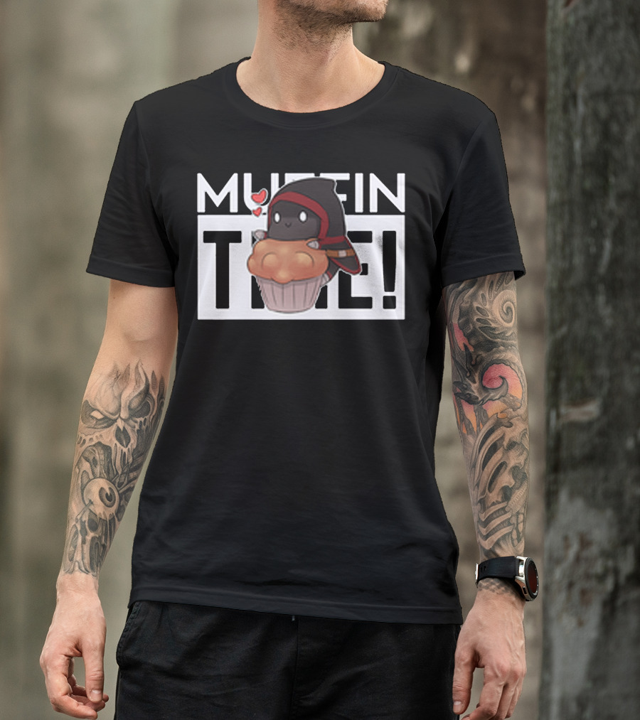 Muffin Time Cute Ninja Heart T-Shirt