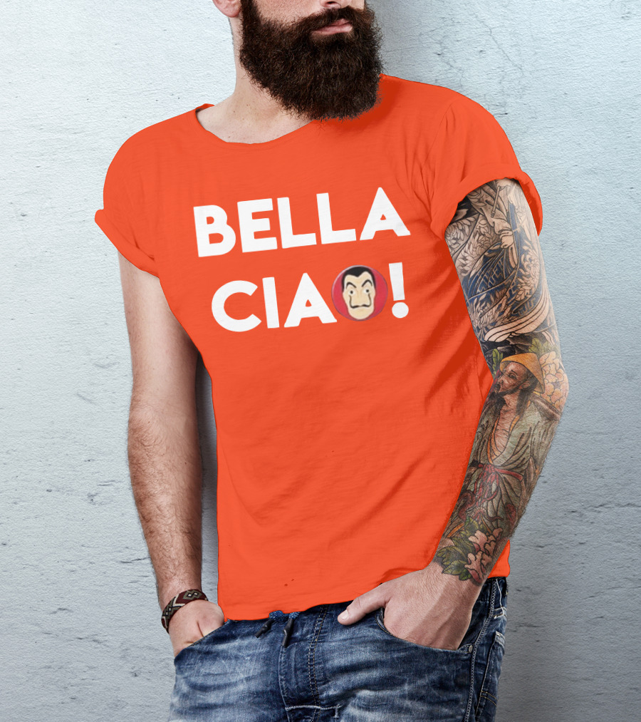 BELLA CIAO Money Heist Mask T-Shirt