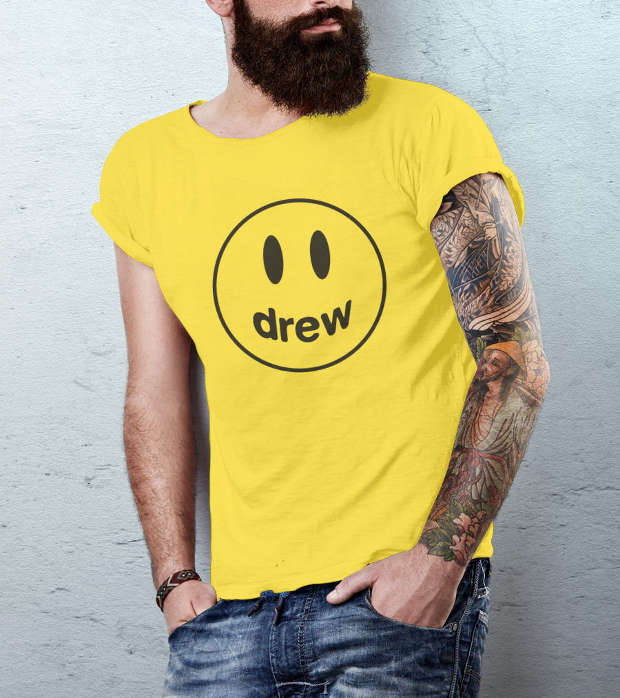 Drew House Yellow Smiley Face T-Shirt