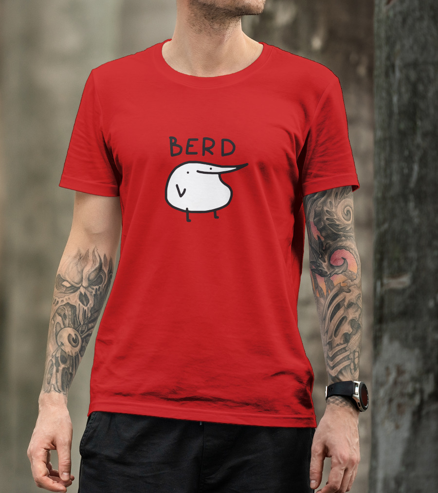 Berd Meme Cartoon Character T-Shirt