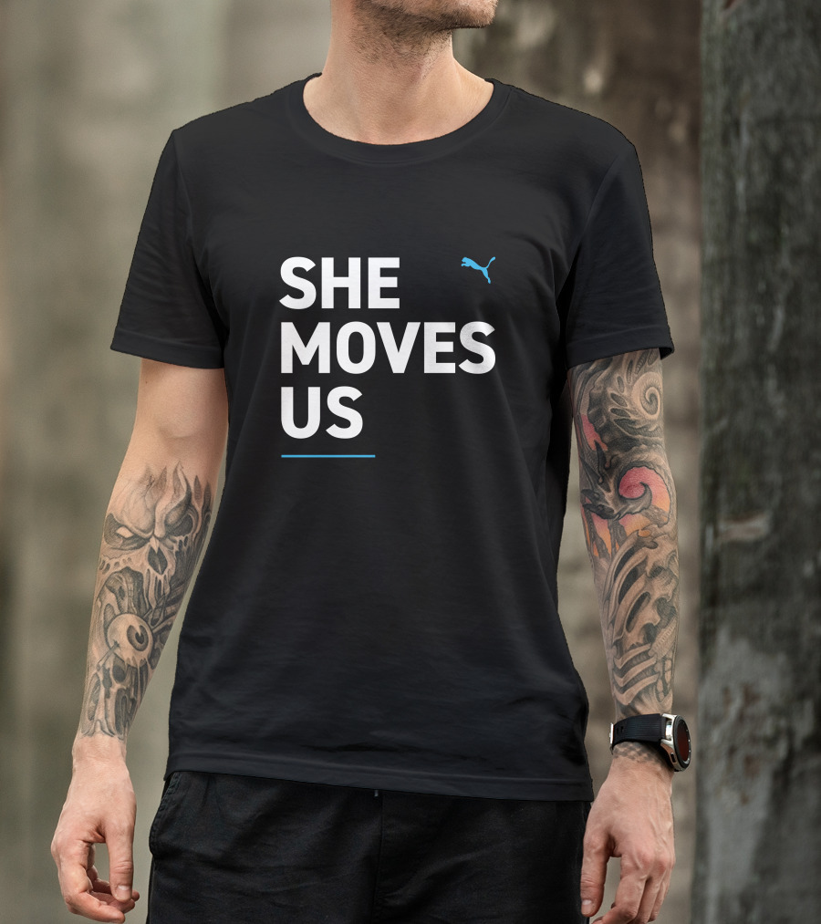 She Moves Us Neymar Puma T-Shirt