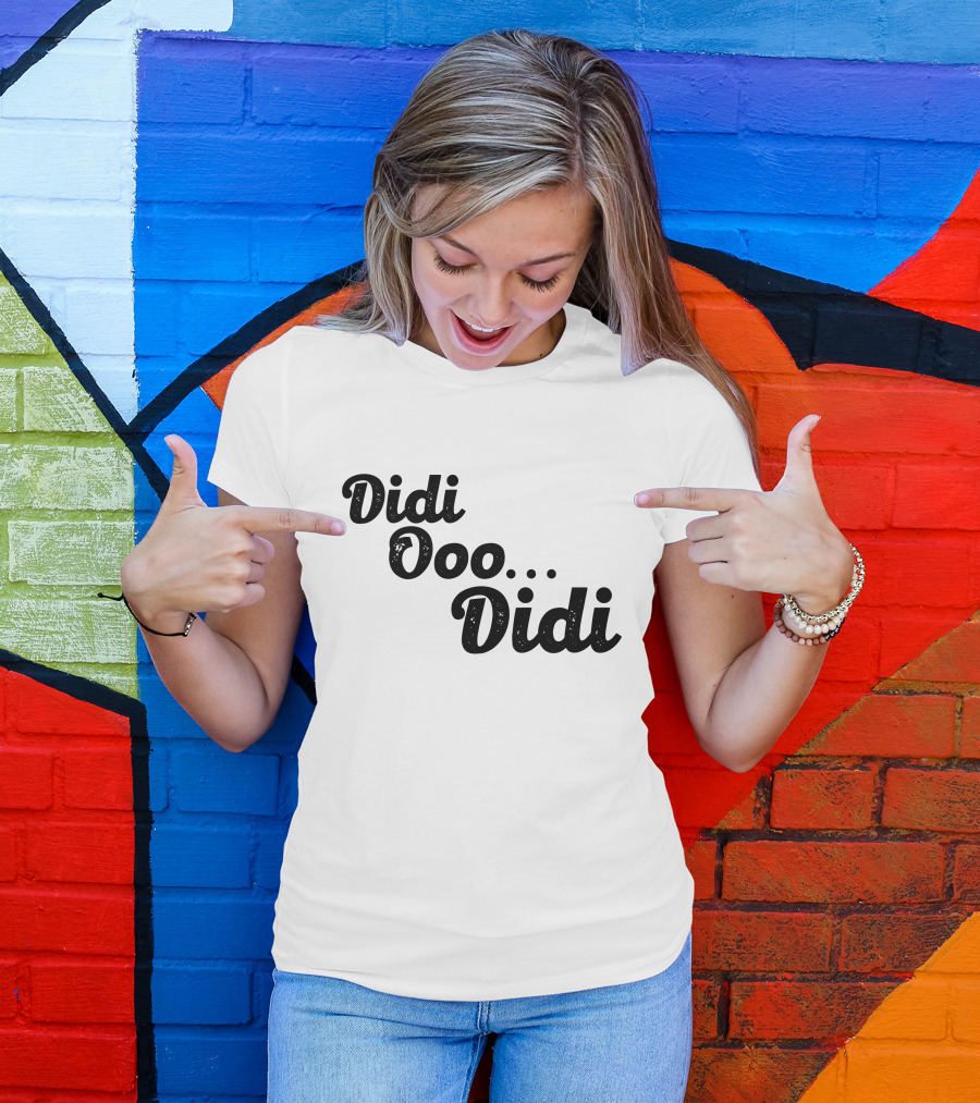 Bhaiya Didi Ooo Didi Text Phrase T-Shirt