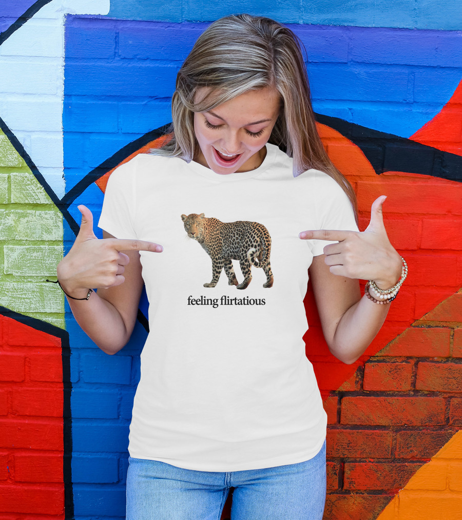 Feeling Flirtatious Jaguar Caucasian James T-Shirt