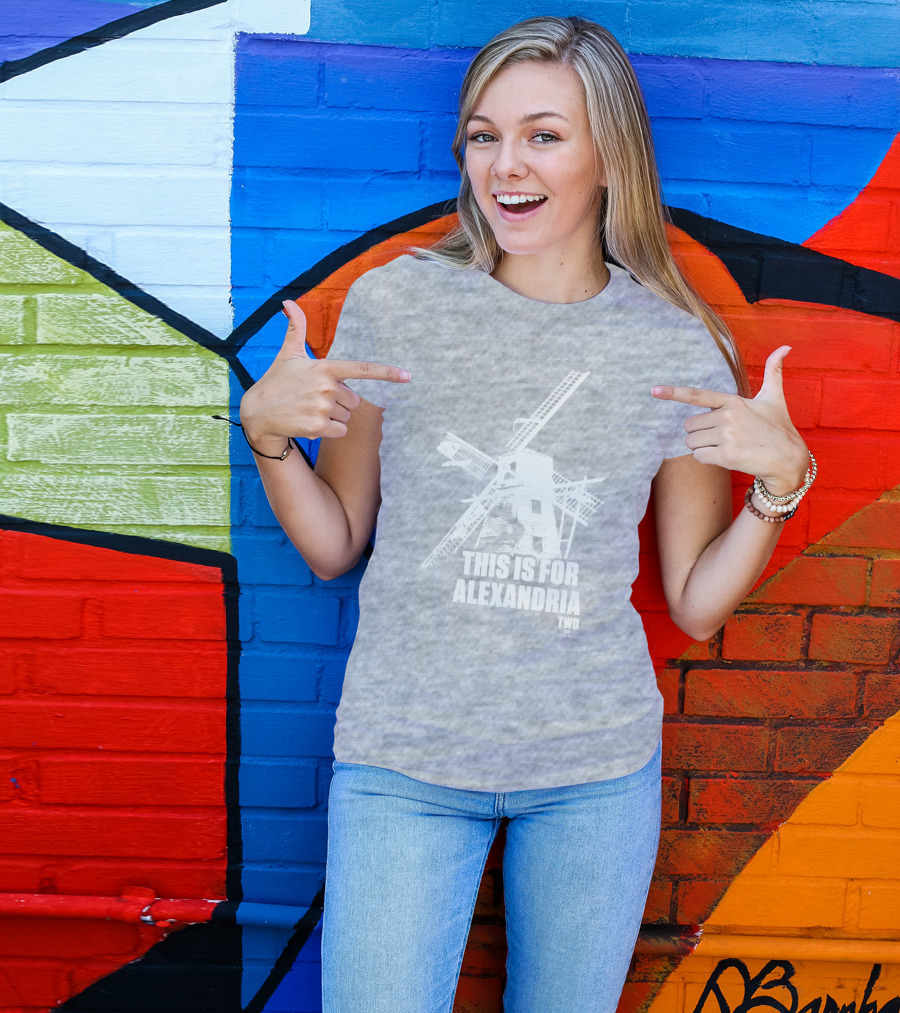 The Walking Dead TWD This Is For Alexandria Windmill T-Shirt