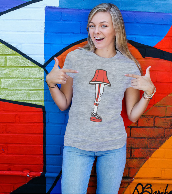 Jimmy Haslam WeBleedOhio Cleveland Football Leg Lamp T-Shirt