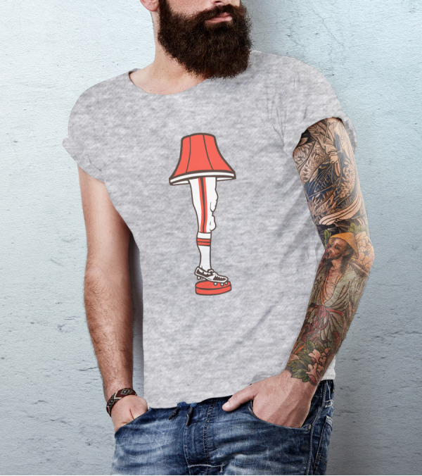 Jimmy Haslam WeBleedOhio Cleveland Football Leg Lamp T-Shirt