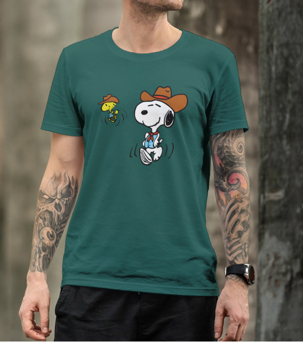 Cody Bellinger Cowboy Snoopy Woodstock Pacsun T-Shirt
