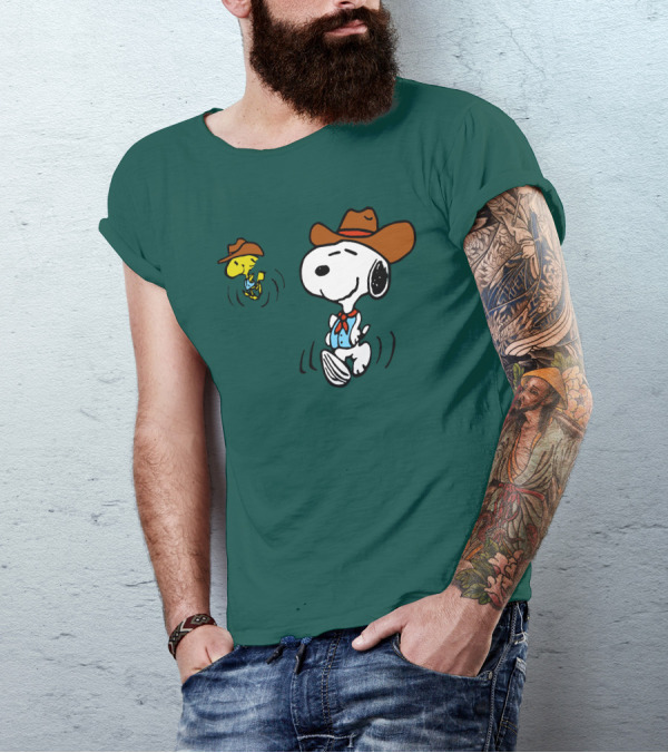 Cody Bellinger Cowboy Snoopy Woodstock Pacsun T-Shirt