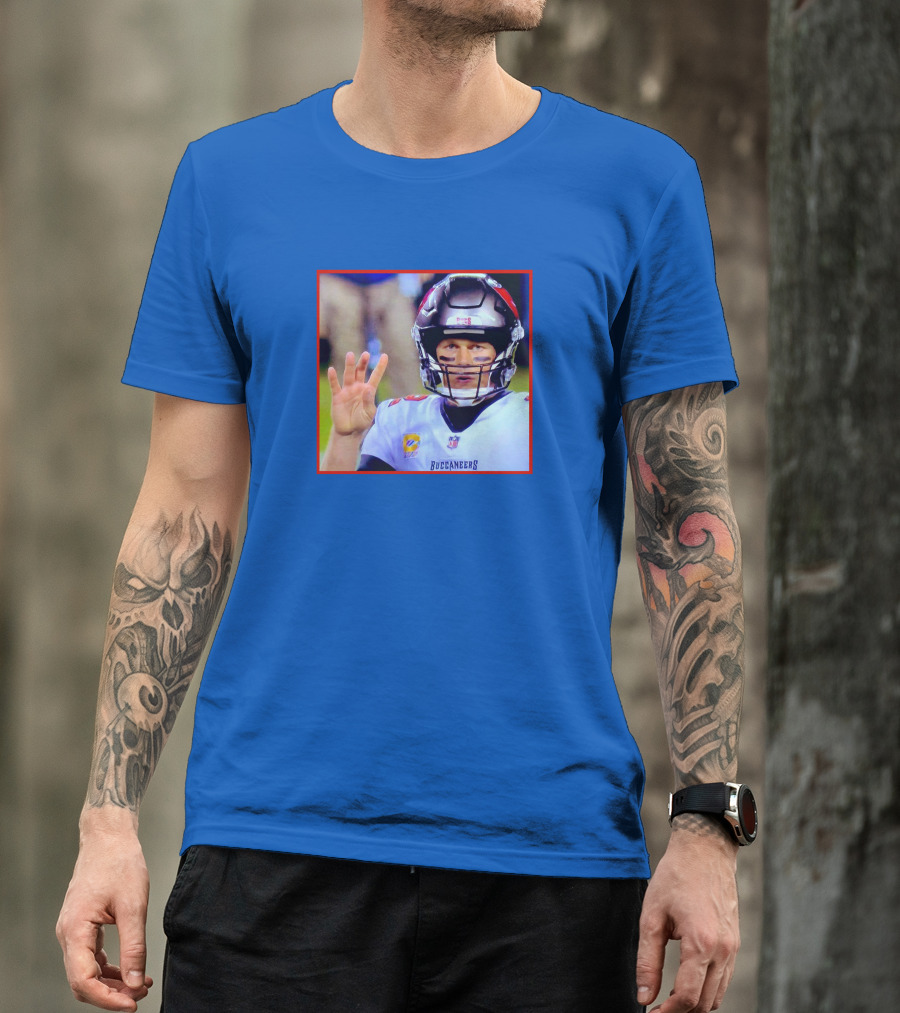 Tom Brady Blunder Tampa Bay Buccaneers Football Quarterback T-Shirt