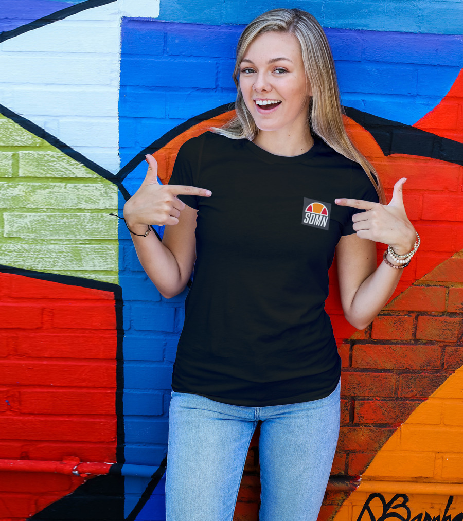 Sidemen SDMN X Ellesse Elegante Oh Logo Black T-Shirt