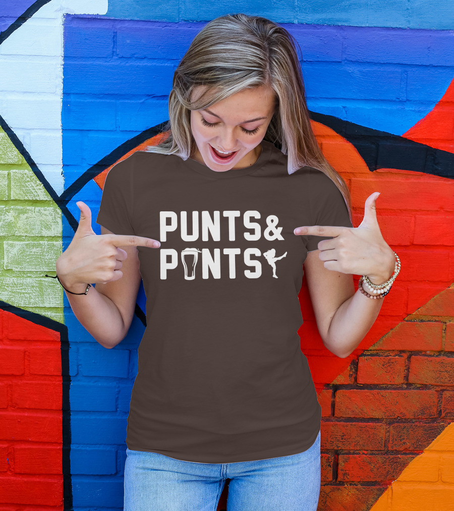 Johnny Stanton Szabo Punts And Pints Football Beer Combo T-Shirt