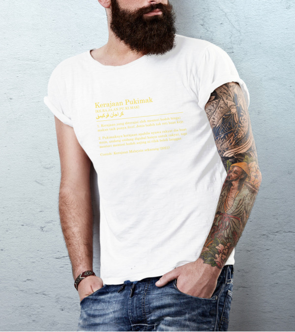 Kerajaan Pukimak Definition And Contextual Text T-Shirt