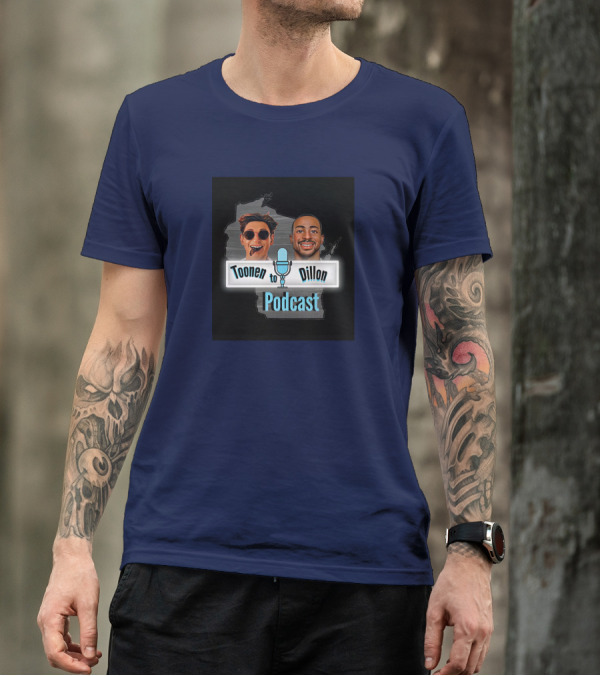 Toonen To Dillon Podcast Aj Dillon Mic T-Shirt