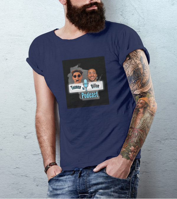 Toonen To Dillon Podcast Aj Dillon Mic T-Shirt