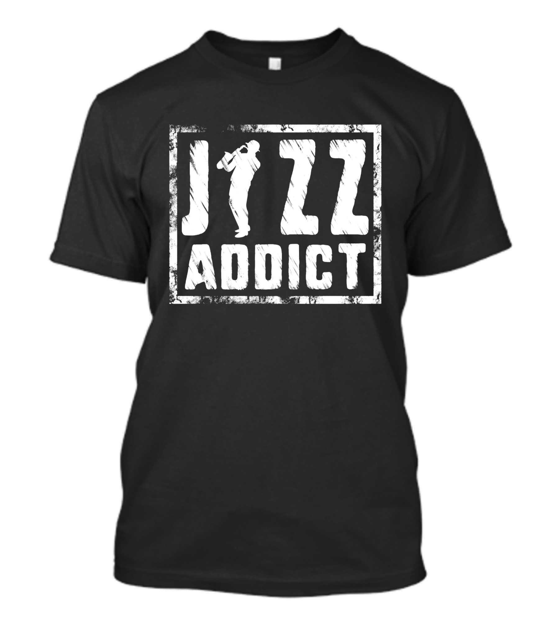 Jazz Addict Trumpet Player Grunge T-Shirt