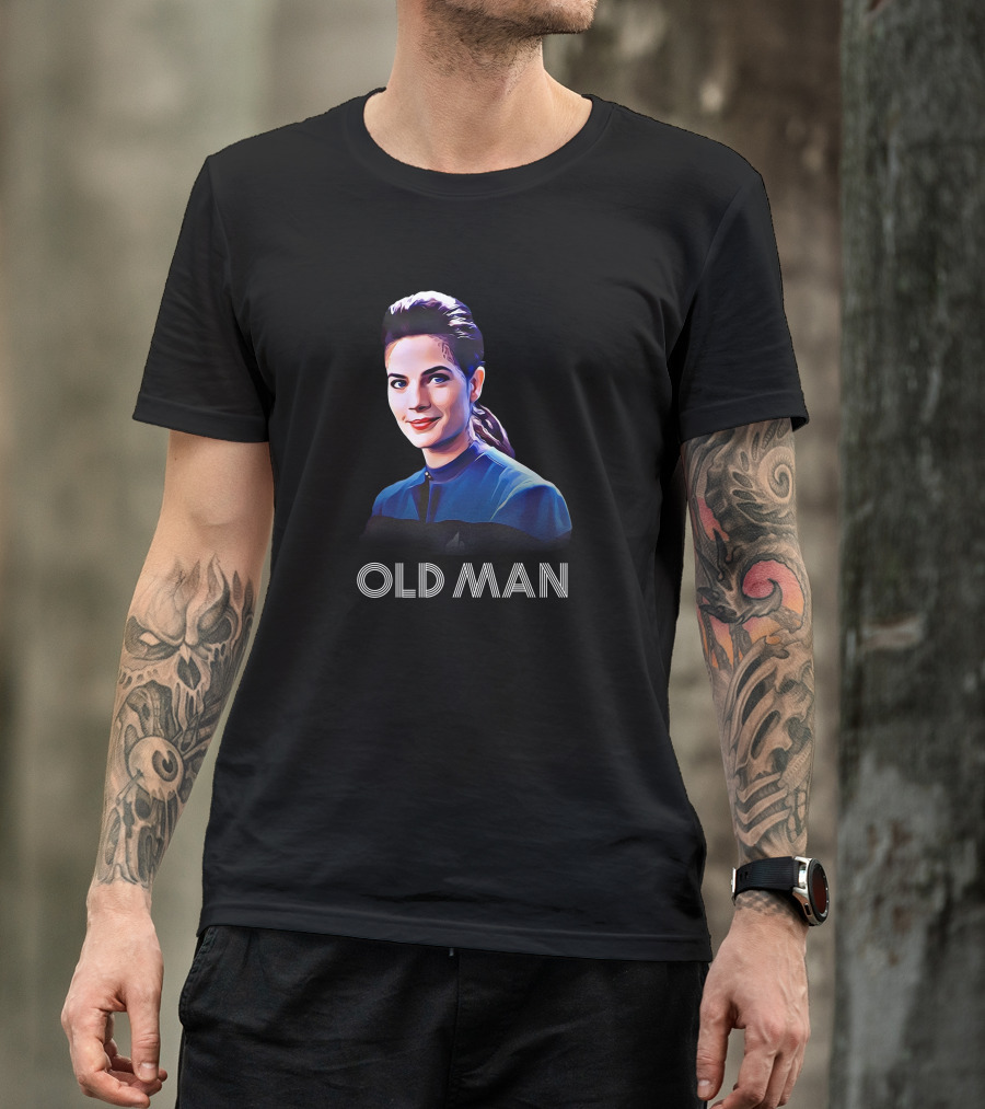 Jadzia Dax Old Man Deep Space Nine Raijuthehyeju T-Shirt