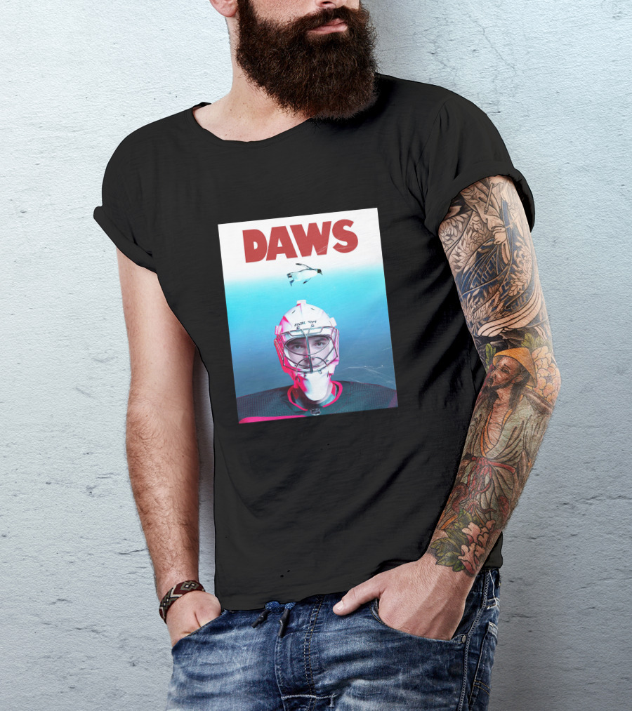DAWS New Jersey Devils Ice Hockey Goalie T-Shirt