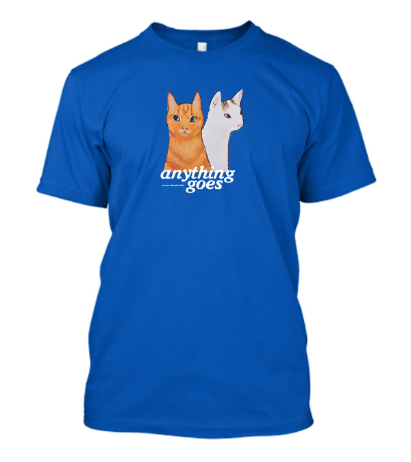Anything Goes Emma Chamberlain Merch Cats T-Shirt