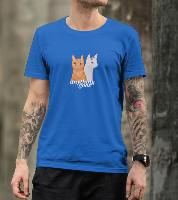 Anything Goes Emma Chamberlain Merch Cats T-Shirt