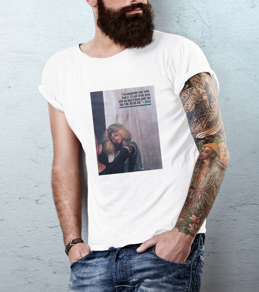 Kelis NME Magazine 2000 I'm Completely Over Men T-Shirt