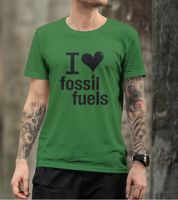 Alex Epstein UFC272 I Love Fossil Fuels Iconic Heart T-Shirt