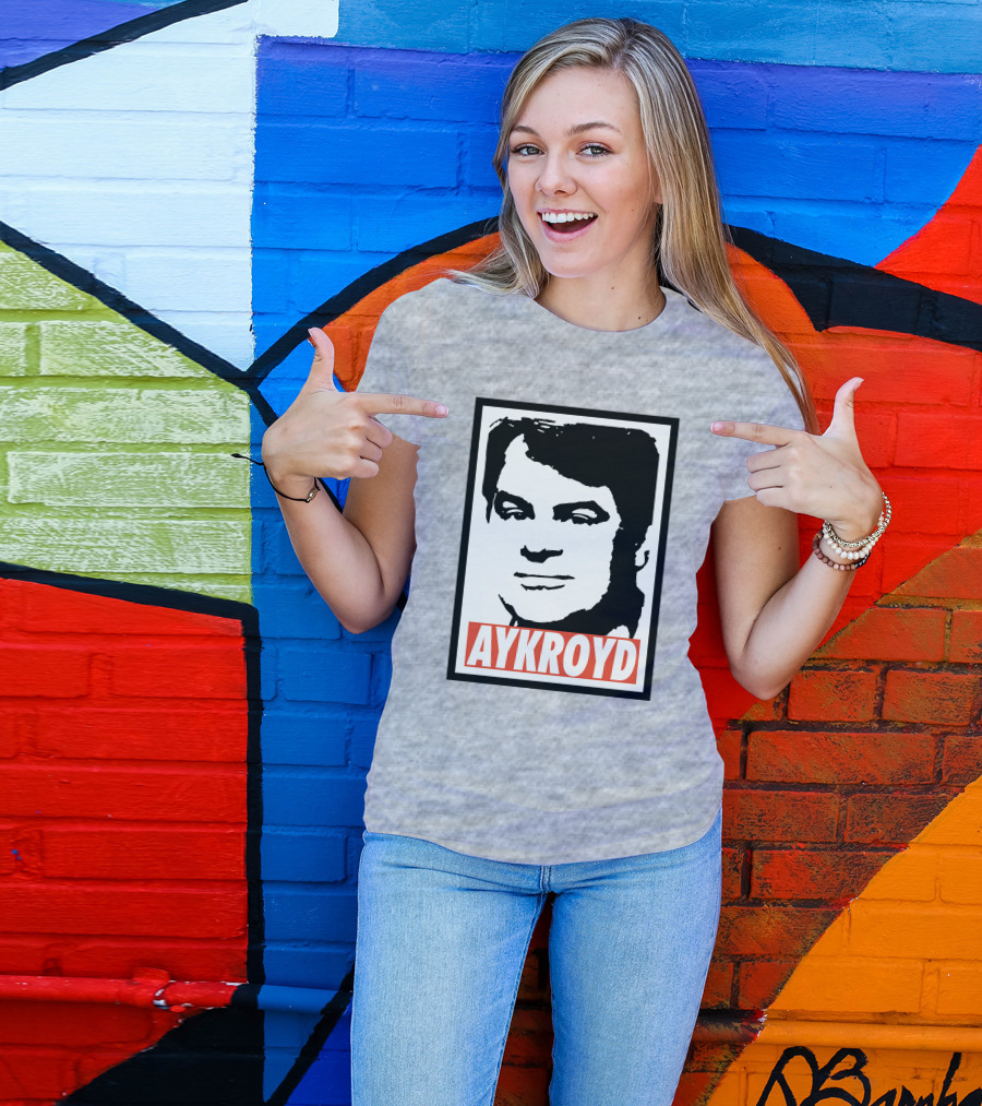 Dan Aykroyd Swag Merch Aykroyd Baseball Chickie T-Shirt
