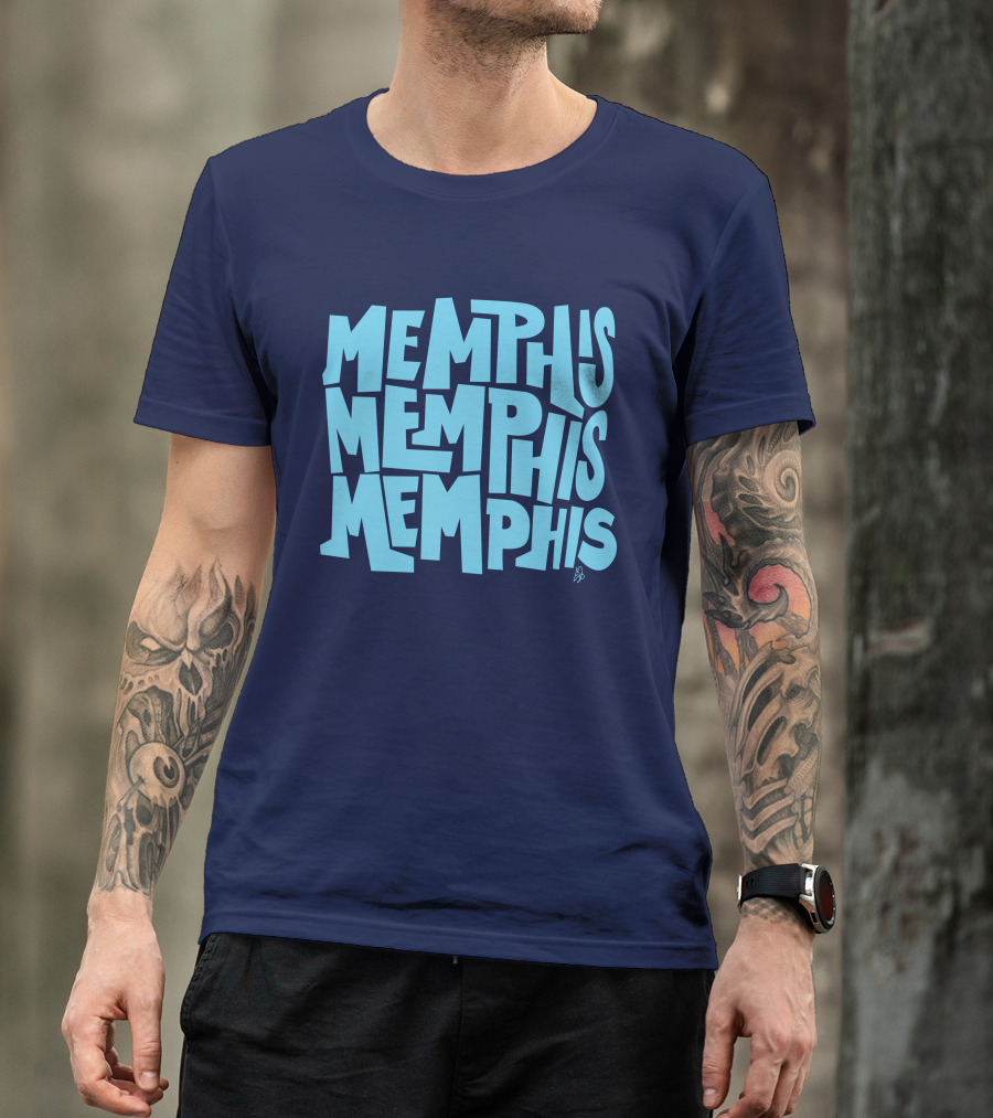 Memphis Memphis Memphis Choose 901 Merch Growl Towel T-Shirt