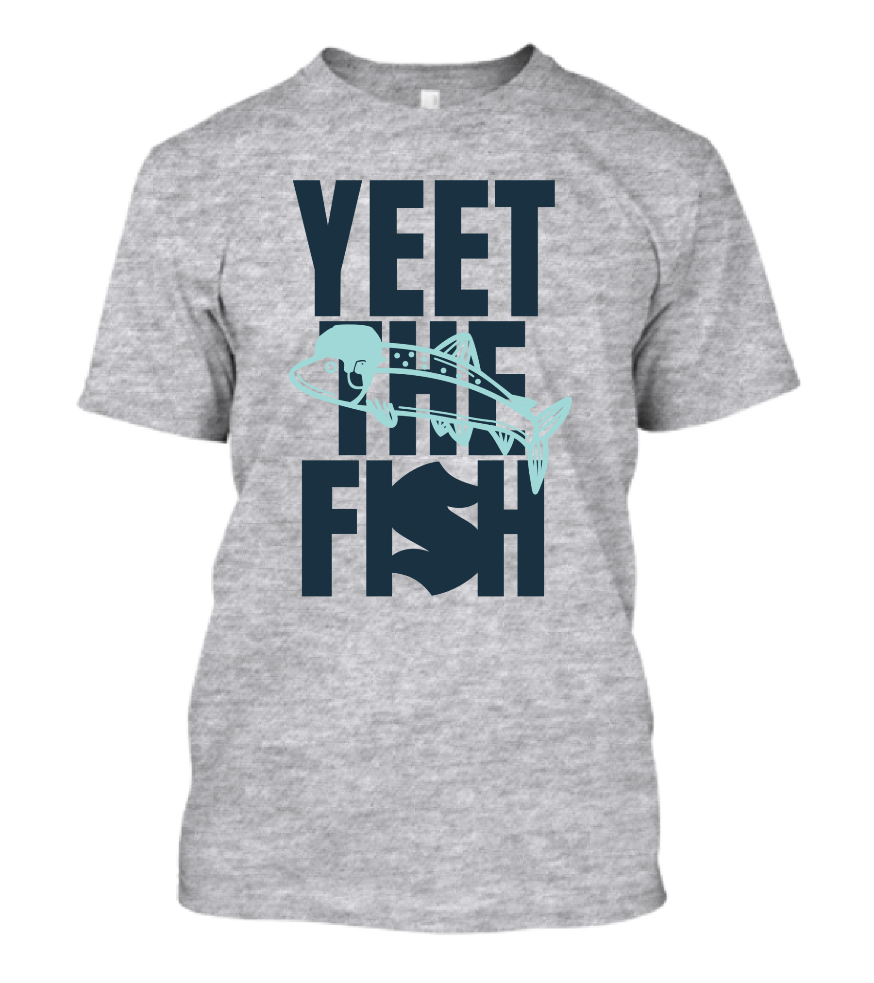 Yeet The Fish Release The Show Merch Seattle's Best Kraken Podcast T-Shirt