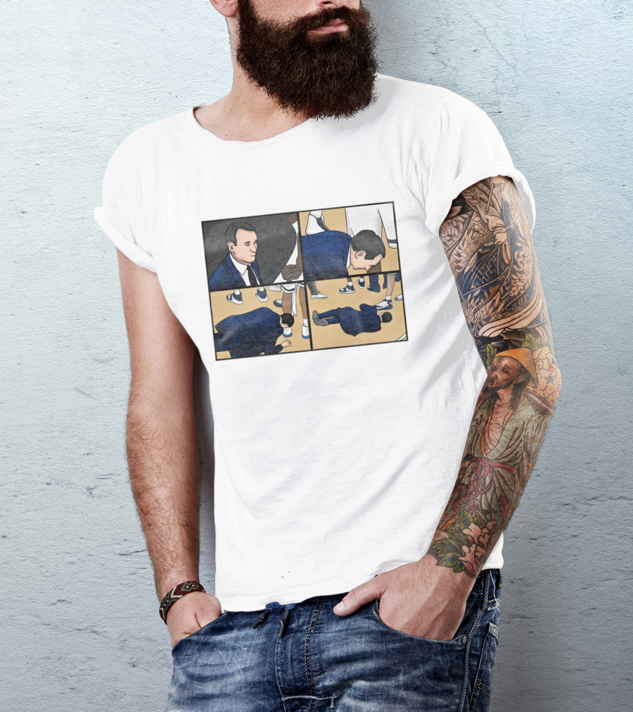Michael Scott Collapse Comic Pardon My Take T-Shirt
