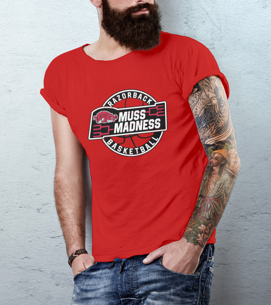 Daniel Gafford Muss Madness Razorback Basketball Eric Musselman Dan G33 T-Shirt