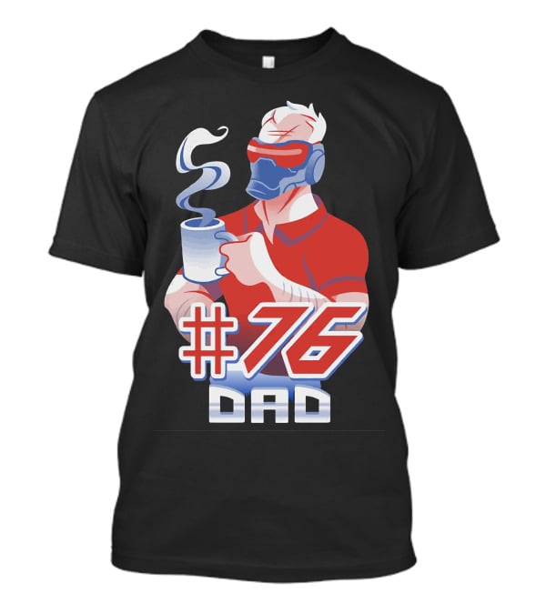 Soldier76 #76 Dad Coffee Mug Gaming T-Shirt