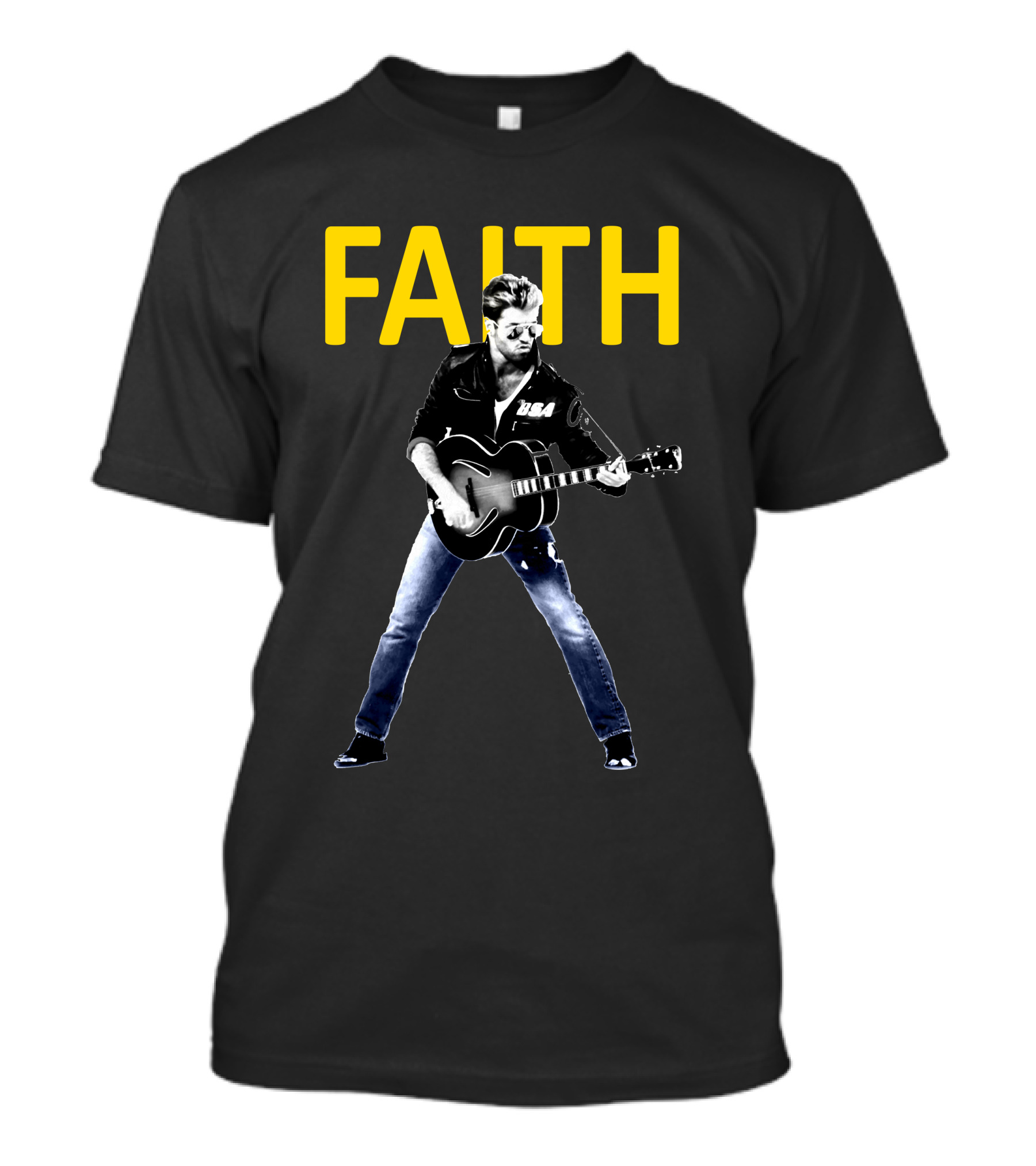 George Michael Faith Era Guitar Best Clothing T-Shirt