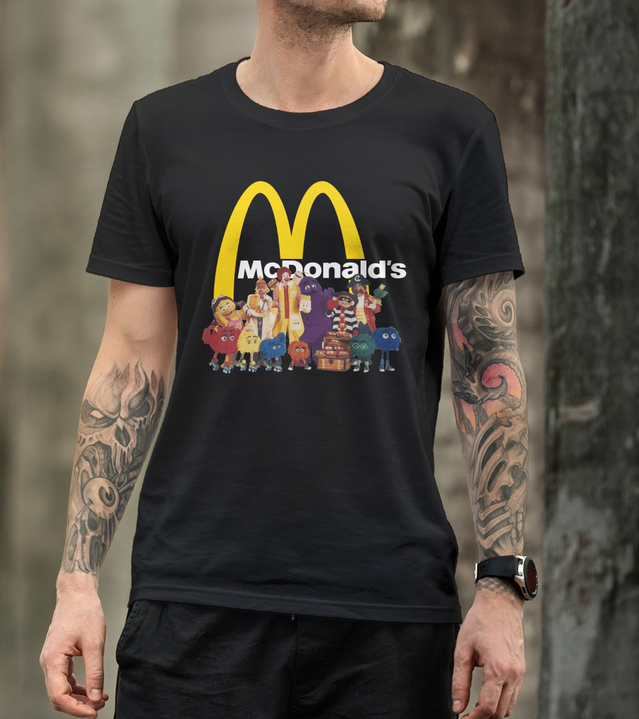 McDonald's Classic Characters Friends Group T-Shirt