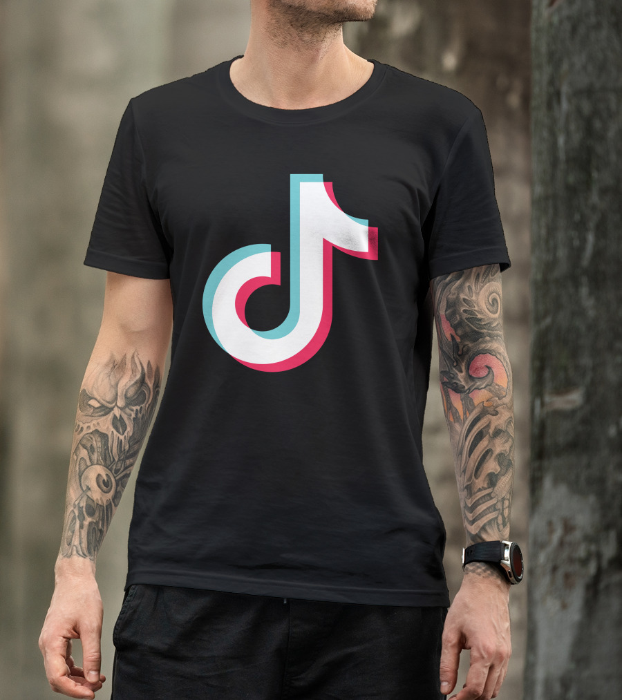 TikTok Music Note Artist T-Shirt