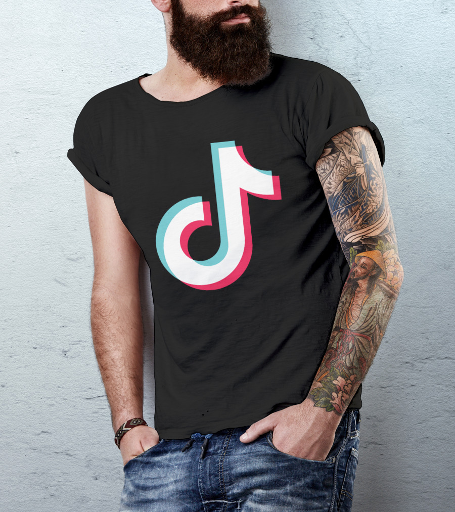 TikTok Music Note Artist T-Shirt