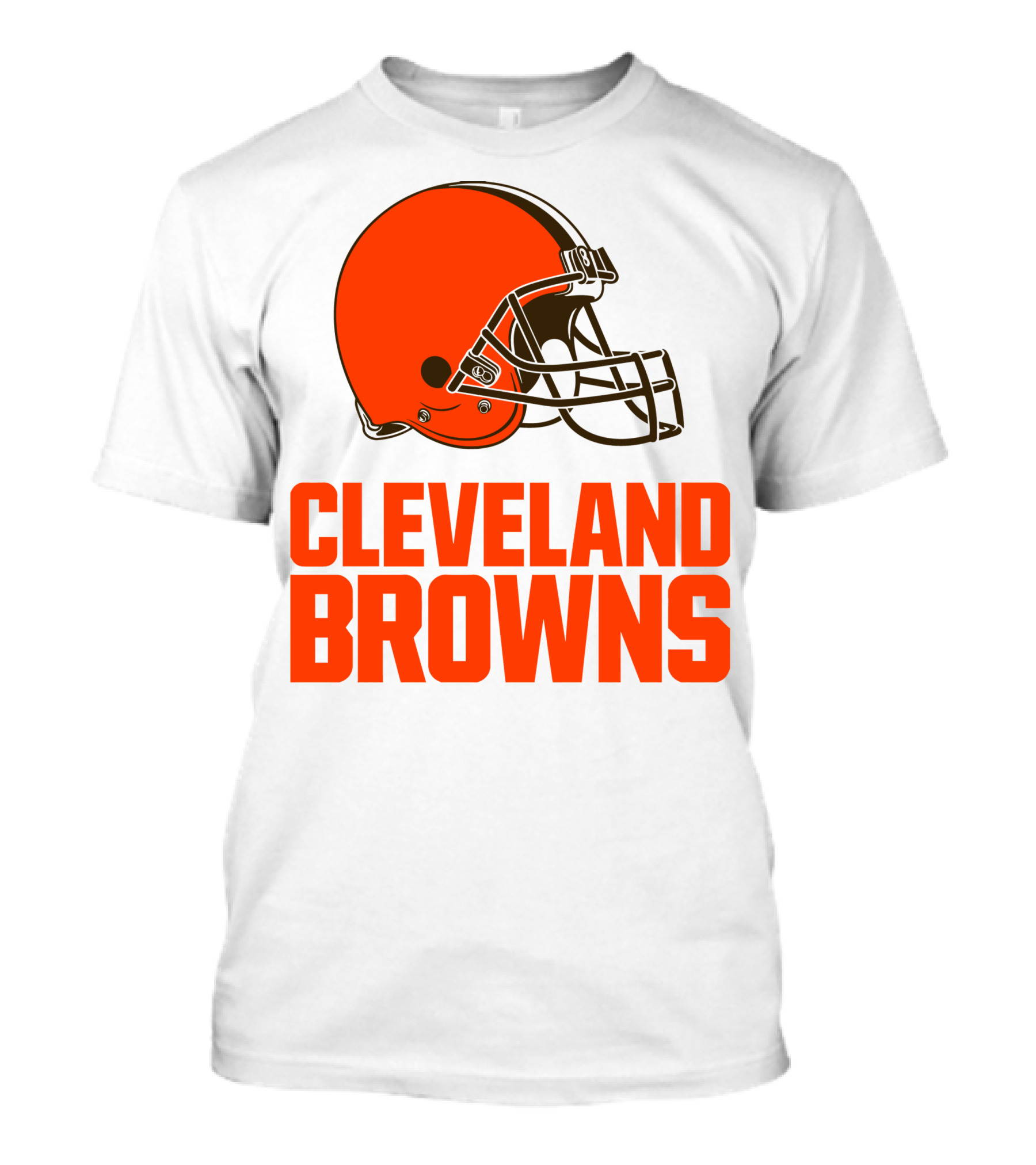 Cleveland Browns Football Team Helmet T-Shirt