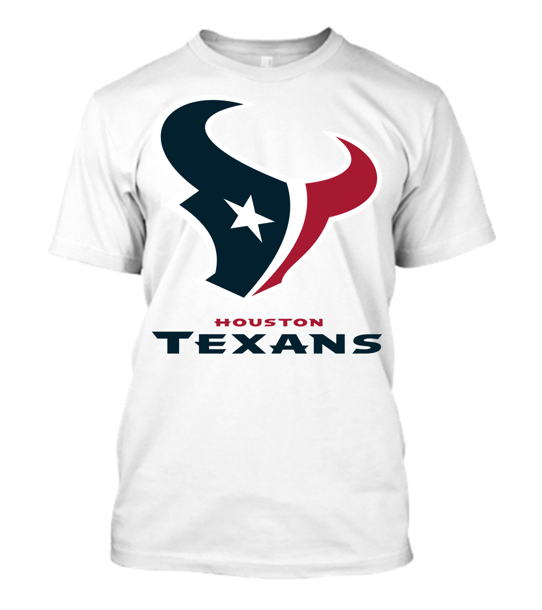 Houston Texans Team Logo For Football Fans T-Shirt