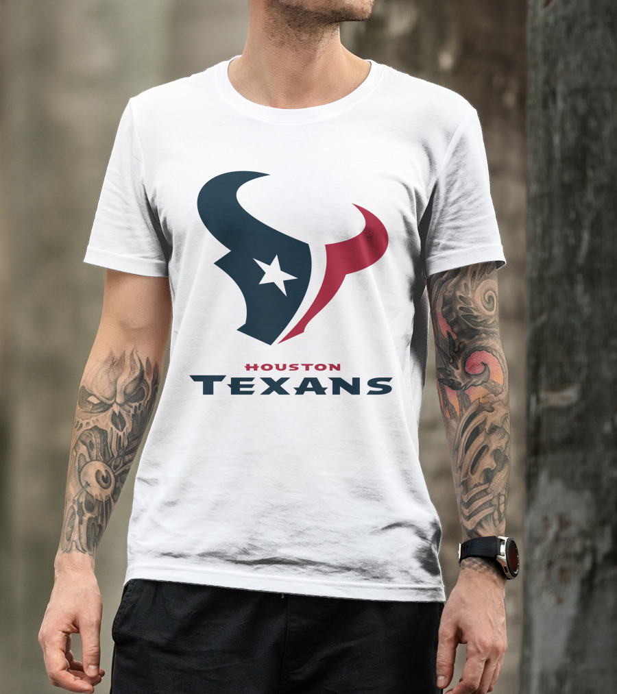 Houston Texans Team Logo For Football Fans T-Shirt